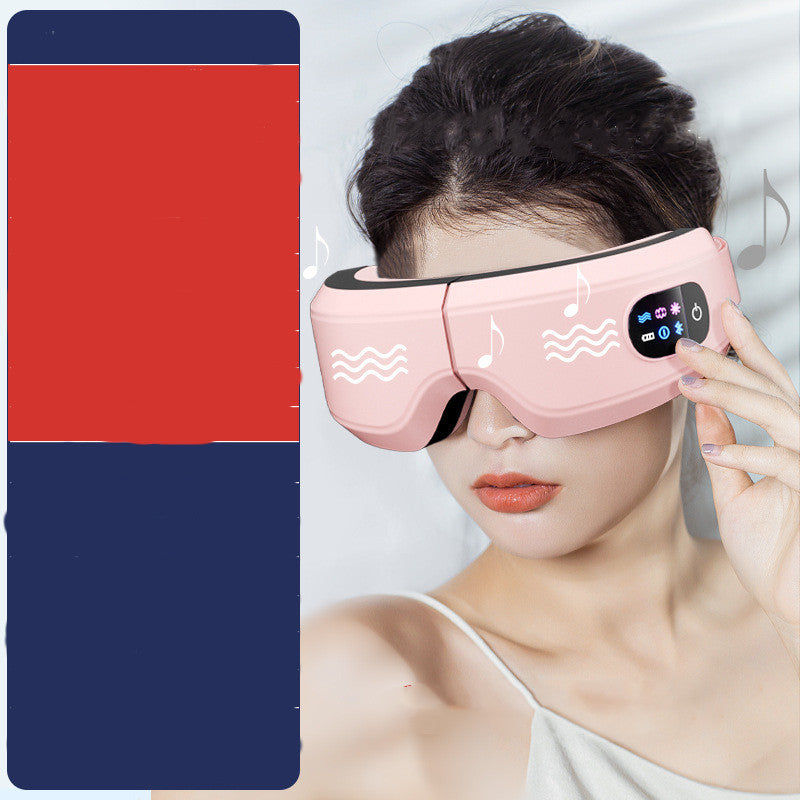 Eye Massager Air Pressure Vibration Eye Protector Bluetooth Eye Massage Relax Migraines Relief Improve Sleep