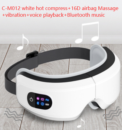 Eye Massager Air Pressure Vibration Eye Protector Bluetooth Eye Massage Relax Migraines Relief Improve Sleep